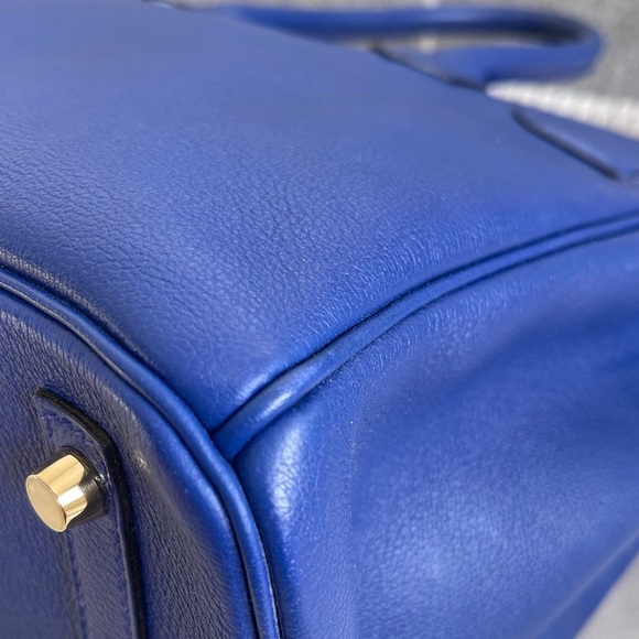 Birkin 30 bleu saphir SOLD - Picture 10 of 13